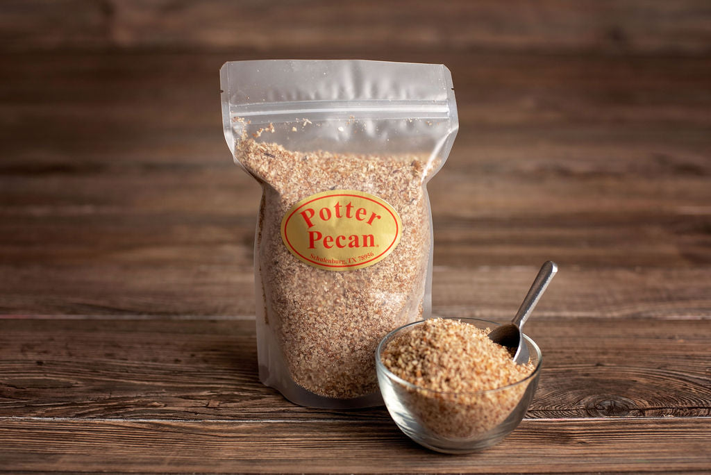 Finely Ground Pecans Orchard Fresh Pecans from Schulenburg TX