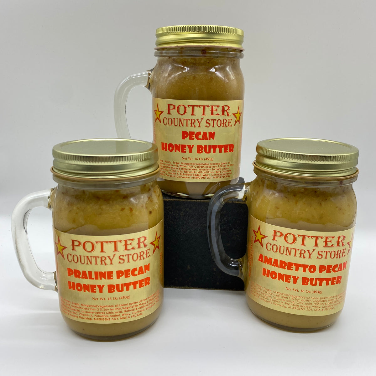 Flavored Honey Butters Potter Country Store in Schulenburg TX