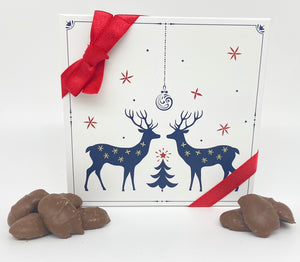 Reindeer Gift Box- Milk Chocolate Pecans
