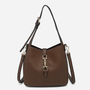 Agnes Press-Lock Satchel