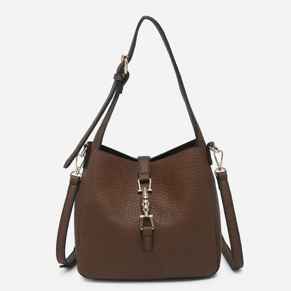 Agnes Press-Lock Satchel