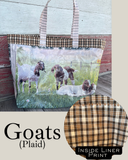 Handmade Lined Feedbag Tote