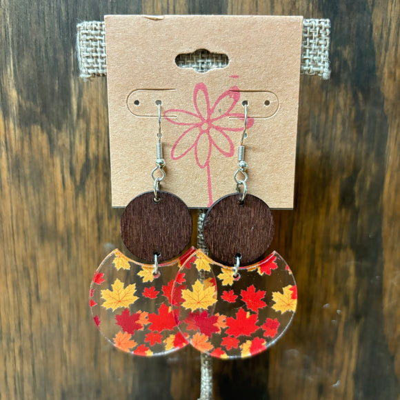 TPJ Maple Leaf earrings
