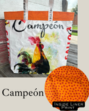 Handmade Lined Feedbag Tote
