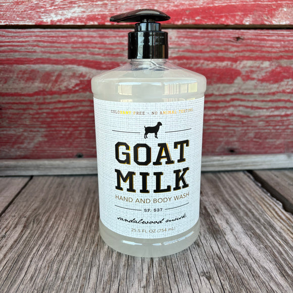 Man Bar Goats Milk body wash