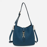 Agnes Press-Lock Satchel