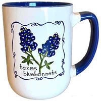 Blue Handle Bluebonnets Mug