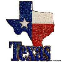Texas Flag Shape Magnet