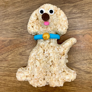 Rice Crispie shaped treat