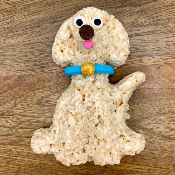 Rice Crispie shaped treat