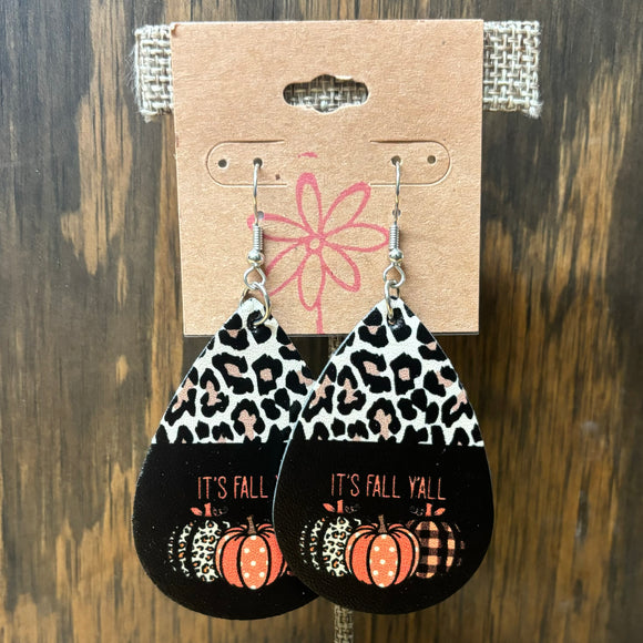 TPJ It's Fall Yall earrings