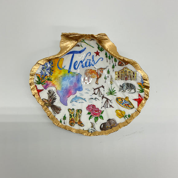 Texas Large Trinket Dish