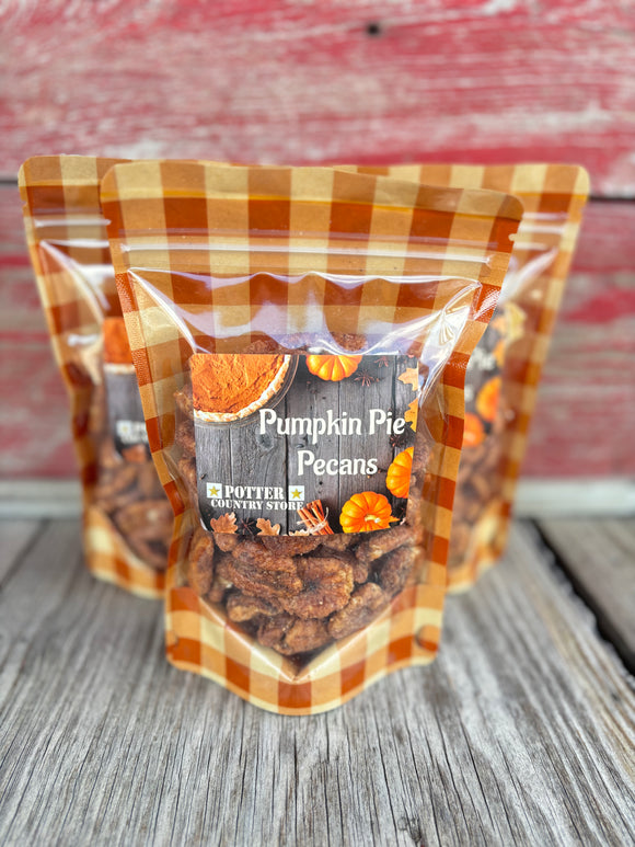 Pumpkin Pie Roasted Pecans