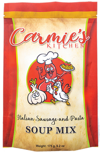 Carmie’s Italian Sausage and Pasta Soup