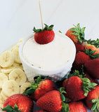 Carmie’s Strawberries N Cream Cheesecake Dip