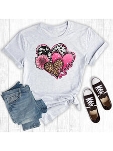 Valentine Love Hearts T-Shirt