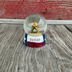 Globe with Texas Star