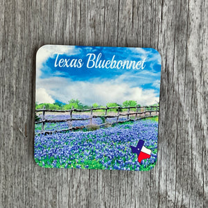 Texas Bluebonnet coasters