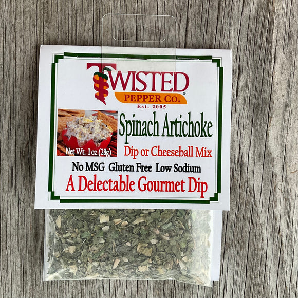 Twisted Spinach Artichoke Dip Mix