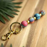 Keychain with 4 Colorful balls