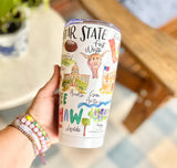 State of Texas 20oz Tumbler