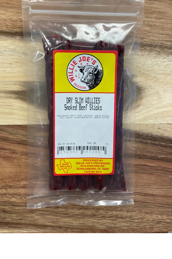 Willie Joe's 4 oz. Slim Willies