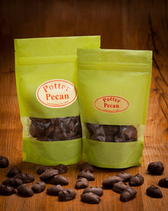 Dark Chocolate Dipped Pecans