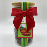 Holiday Glass Jar