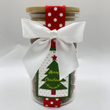 Holiday Glass Jar