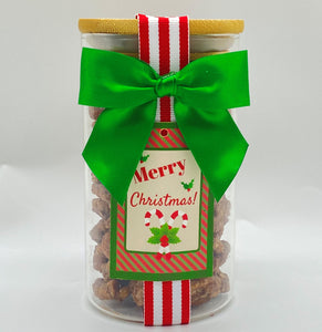 Holiday Glass Jar