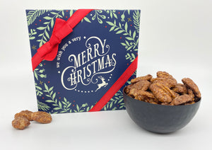 "We Wish You A Very Merry Christmas"- Cinnamon Sugar Pecans